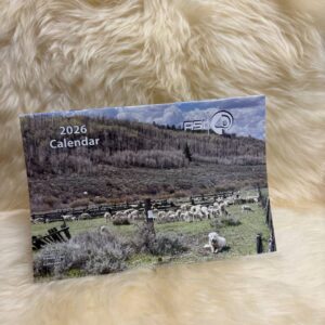 Picture of the American Sheep Industry Association (ASI) 2026 Calendar.