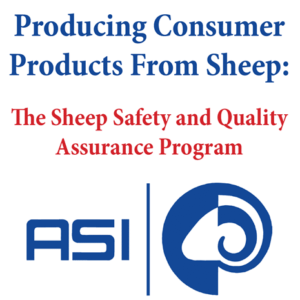 Sheep Safety and Quality Assurance Program information