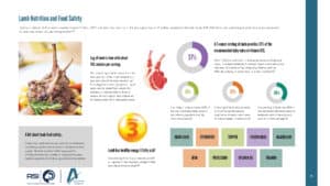 Lamb Nutrition and Food Safety Infographic