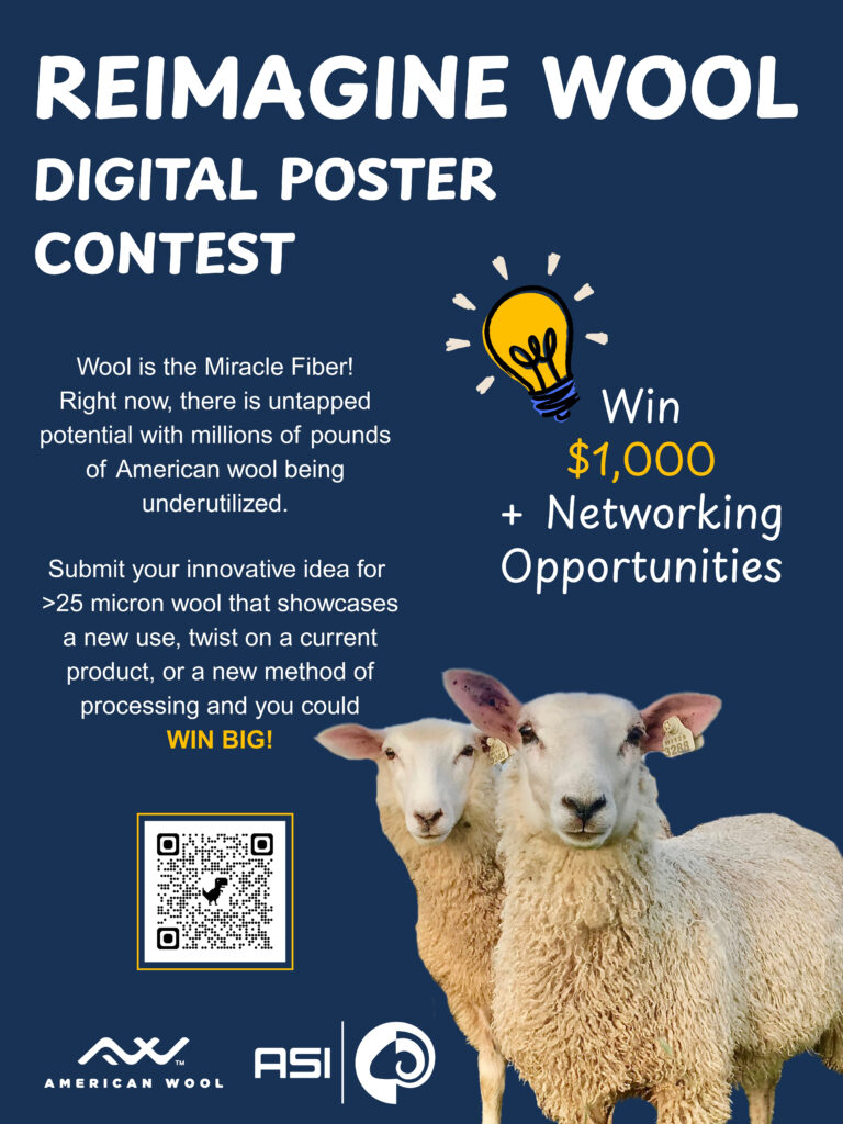REIMAGINE WOOL DIGITAL POSTER